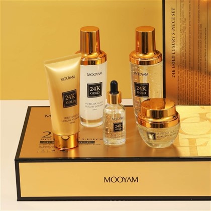 BỘ CHĂM SÓC DA MOOYAM VÀNG 24K
