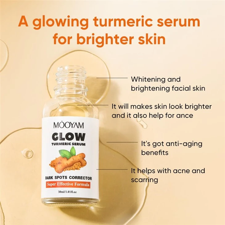 MOOYAM 30ML ANTI-AGING GLOW TURMERIC SERUM